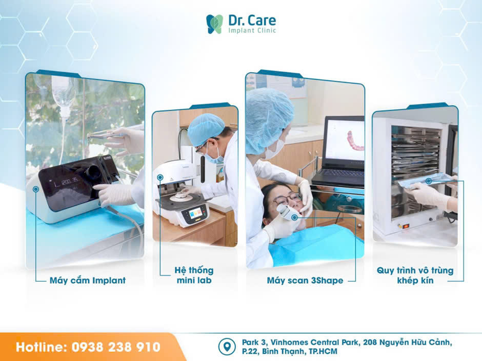 Dr. Care - Implant Clinic: Nha khoa đầu tiên chuyên sâu trồng răng Implant dành riêng cho người trung niên tại Việt Nam