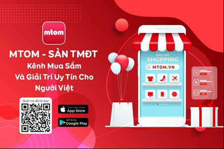 Sàn TMĐT mTom - Nền tảng bán hàng miễn phí và cơ chế vận chuyển nhanh 2h trên 30 tỉnh thành