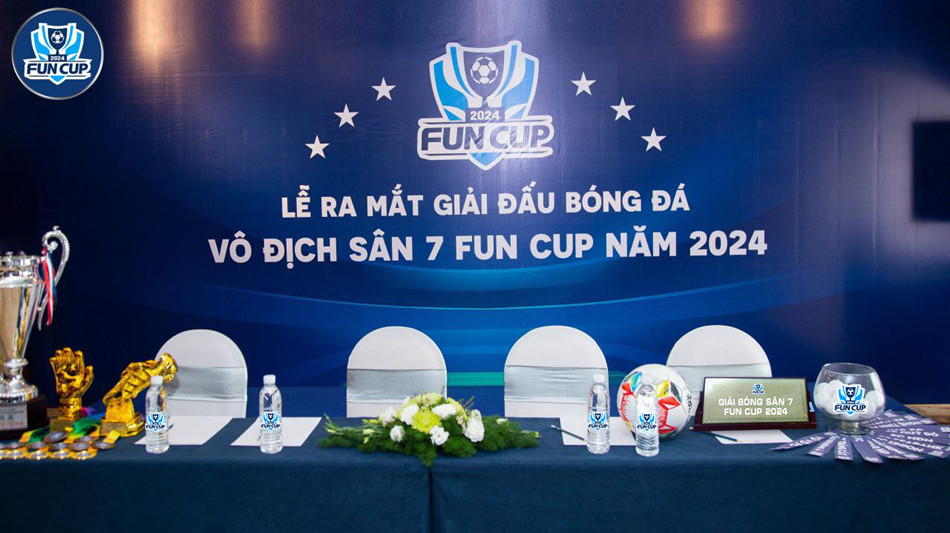 GIẢI BÓNG ĐÁ SÂN 7 FUN CUP VIỆT NAM SẼ KHỞI ĐỘNG TRANH TÀI VÀO THÁNG 3/ 2024